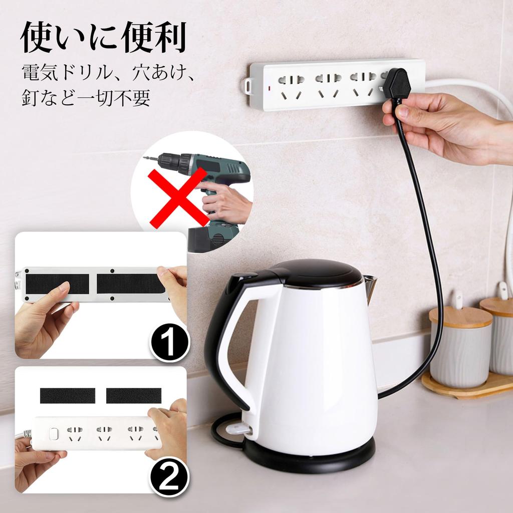 EOTW Super Strong Velcro Fastener Double Sided Tape Set of 12 Velcro Tape Strong Adhesive Waterproof Type Heat Resistant Male Female Set Velcro