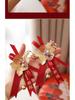 Complete Wedding Corsage Set: Bride, Groom, Parents Boutonniere, Brooch Flowers, Pre-Wedding Supplies