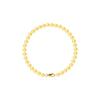 Bracelet - Pearls & Colors - Freshwater Cultured Pearls 5-6 Mm - 9 Ct Yellow Gold - AAA+ Quality - Woman