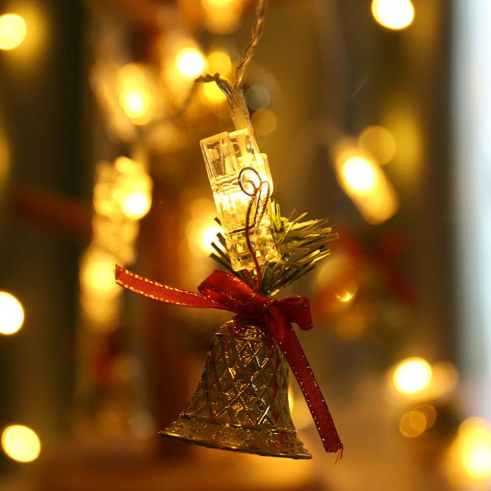 LED Light String with Clip Can Hang Small Card Postcard, New Year, Christmas Anniversary, Picture Decoration, Studio Wall Light String