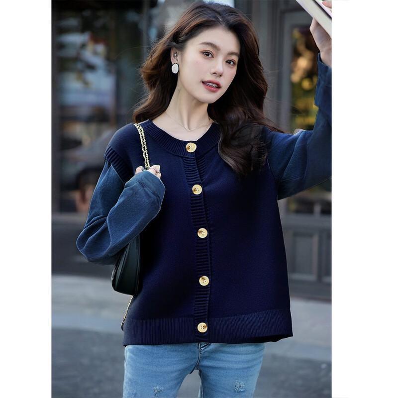 Mokana Women's Urban Casual Long Sleeve Knitted Sweater