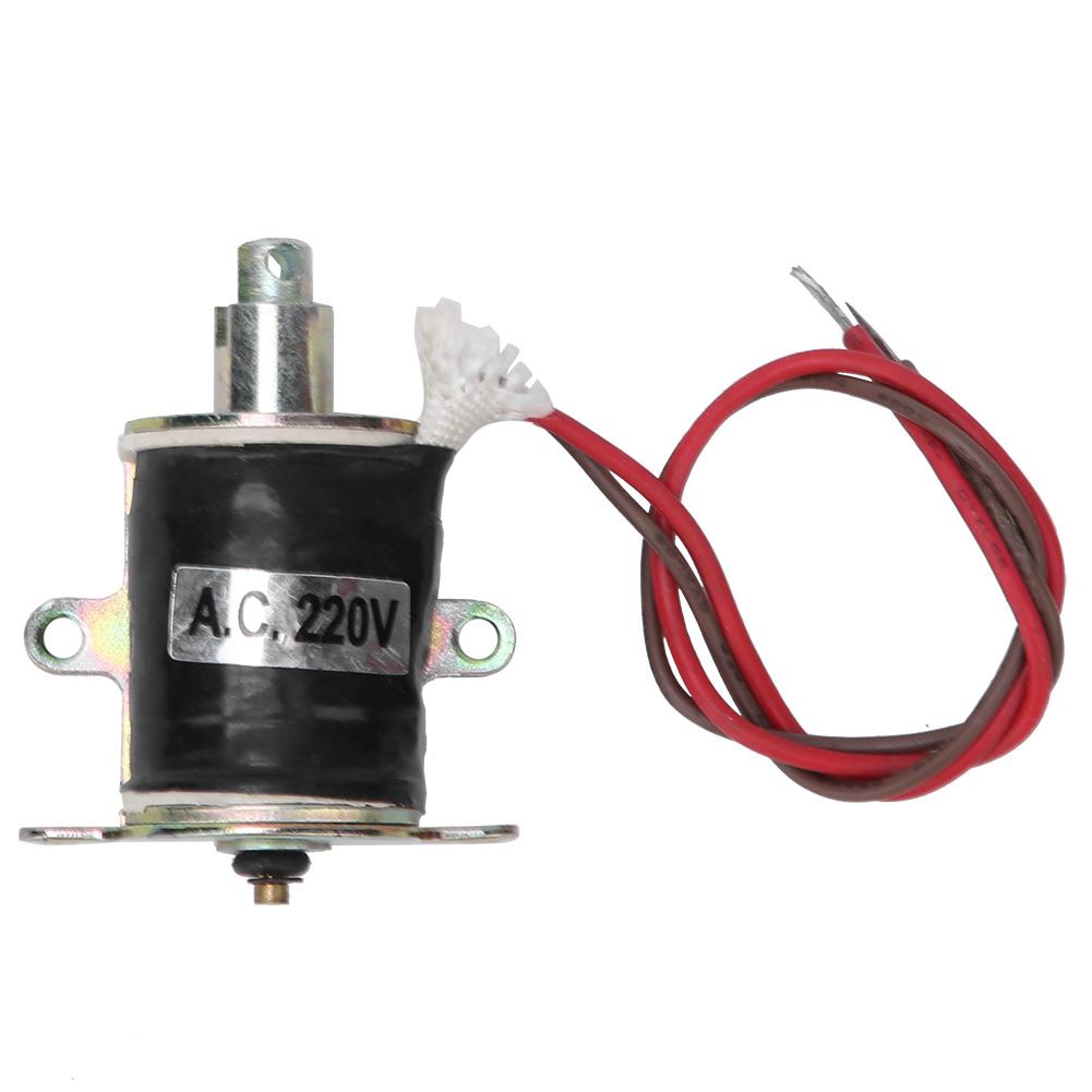 

SAL-02 AC Solenoid Electromagnet Open Frame Mechanical Electromagnet 220VAC 3N 10mm Stroke Push-Pull Electromagnet