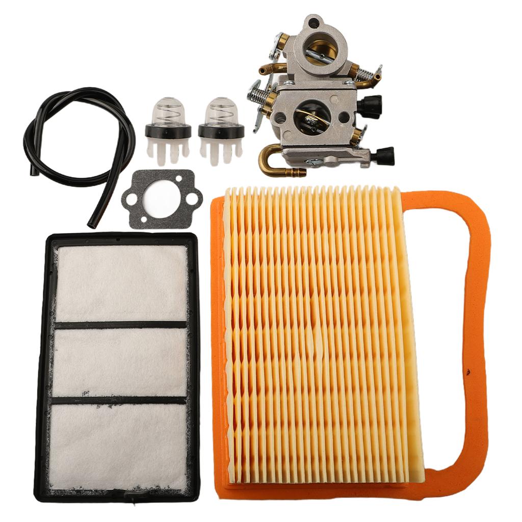Carburetor Kit Concrete Cut-Off Saw Optimal Engine Performance Compatible With TS410 Carburetor For Concrete Cutting Fuel Filter