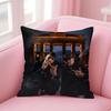 Urban Rap Band 187 S-Strassenbande Cushion Cover Pillowcase Short Plush Invisible Zipper Room Sofa Cushion Cover