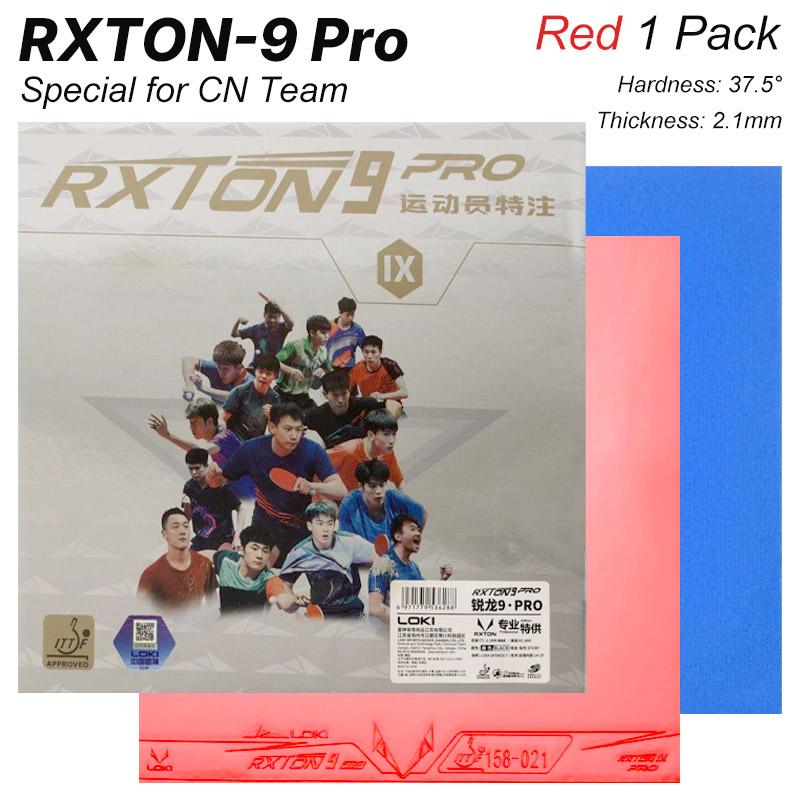 

LOKI RXTON 9 PRO Table Tennis Rubber Special for Professional Players Sticky Ping Pong Rubber Sheet with Pre-made Loxa Sponge
