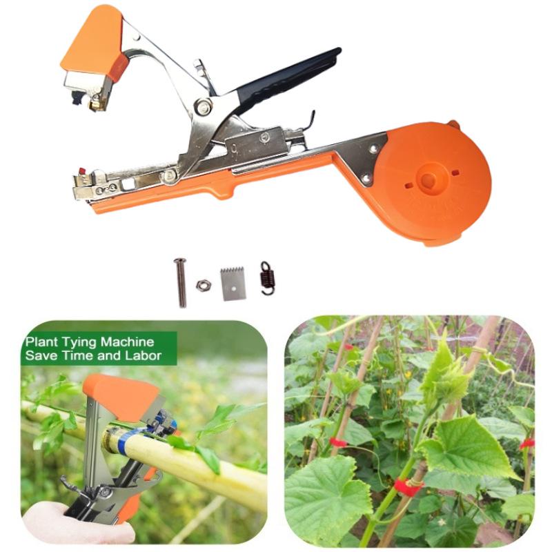 Gardening Plant Binding Machine for Eggplant, Cucumber, Luffa, Pepper, Tomato & More