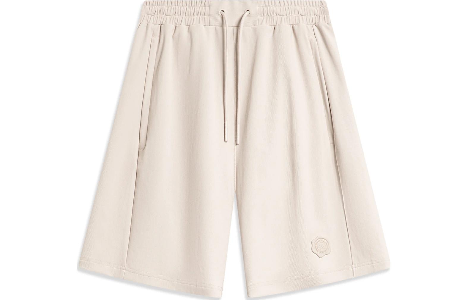 Li Ning Wade Collection Casual Shorts Men s Moonlight Gray AKST653-2 L