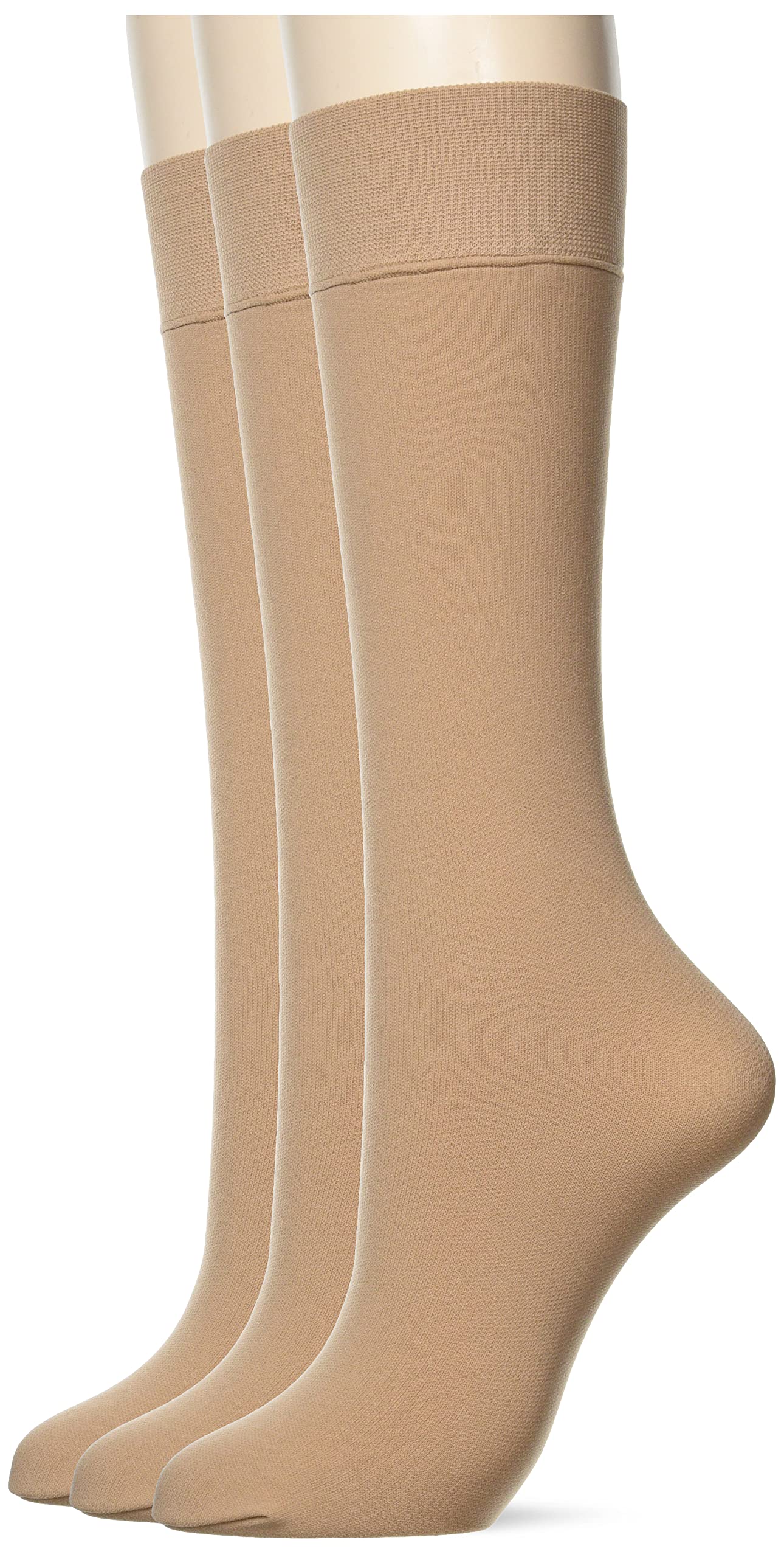 

Чулки НОСКИ Двойной вязки Свободная резинка FS6222 Шерри Бежевый см [Atsugi] До колена Женские 22.0-25.0