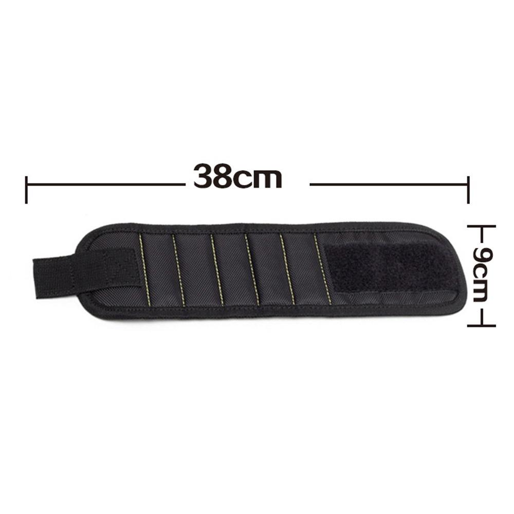 Strong Magnetic Magnetic Tool Wrist Strap Newly Upgraded Portable Toolkit Belt Magnetic Screws Holder Electrician Carpenter