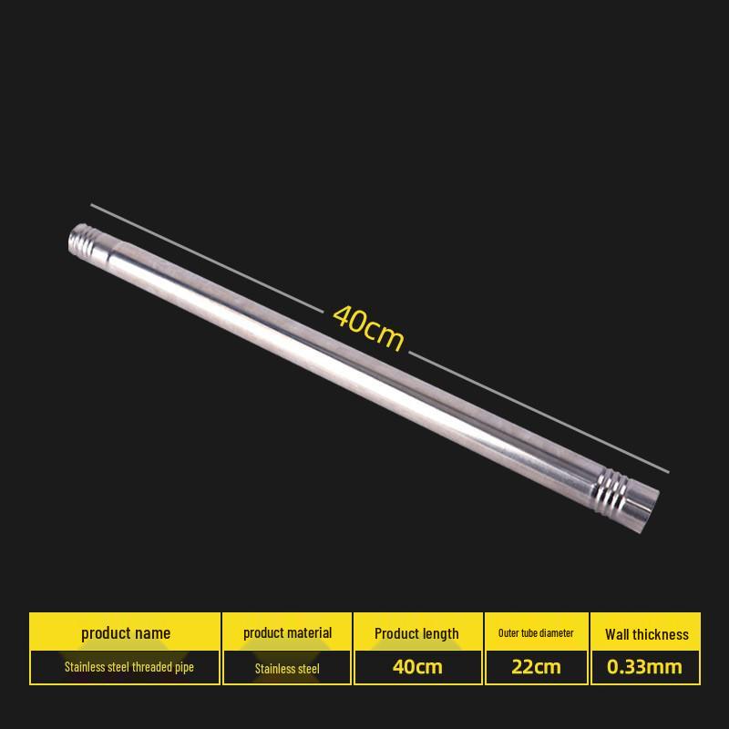 Stainless Steel Threaded Extension Rod for Roller Brush and Flat Mop
