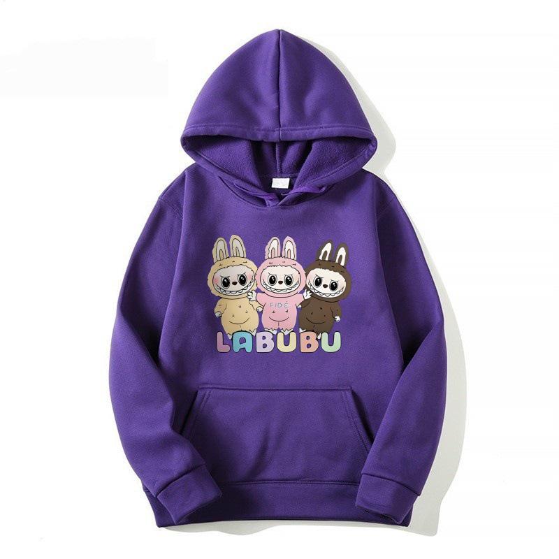 Children's Labubu2025 Hooded Sweatshirt: European-American Fashion Trend for Mid-Child Autumn/Winter
