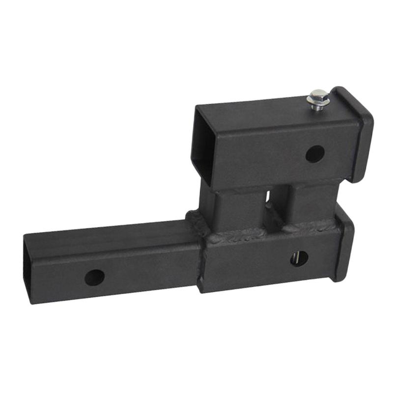 Double Trailer Hitch Extender Hitch Adapter Towing Tool Mounting Hardware Heavy
