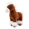 Horse Doll 2026 Good Luck In Year of The Horse Doll High Simulation Russian War Horse Shape PP Cotton Filling Zodiac Pony Figurine
