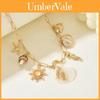 Shell Necklace Summer Ocean Jewelry With Adjustable Clasp For Women