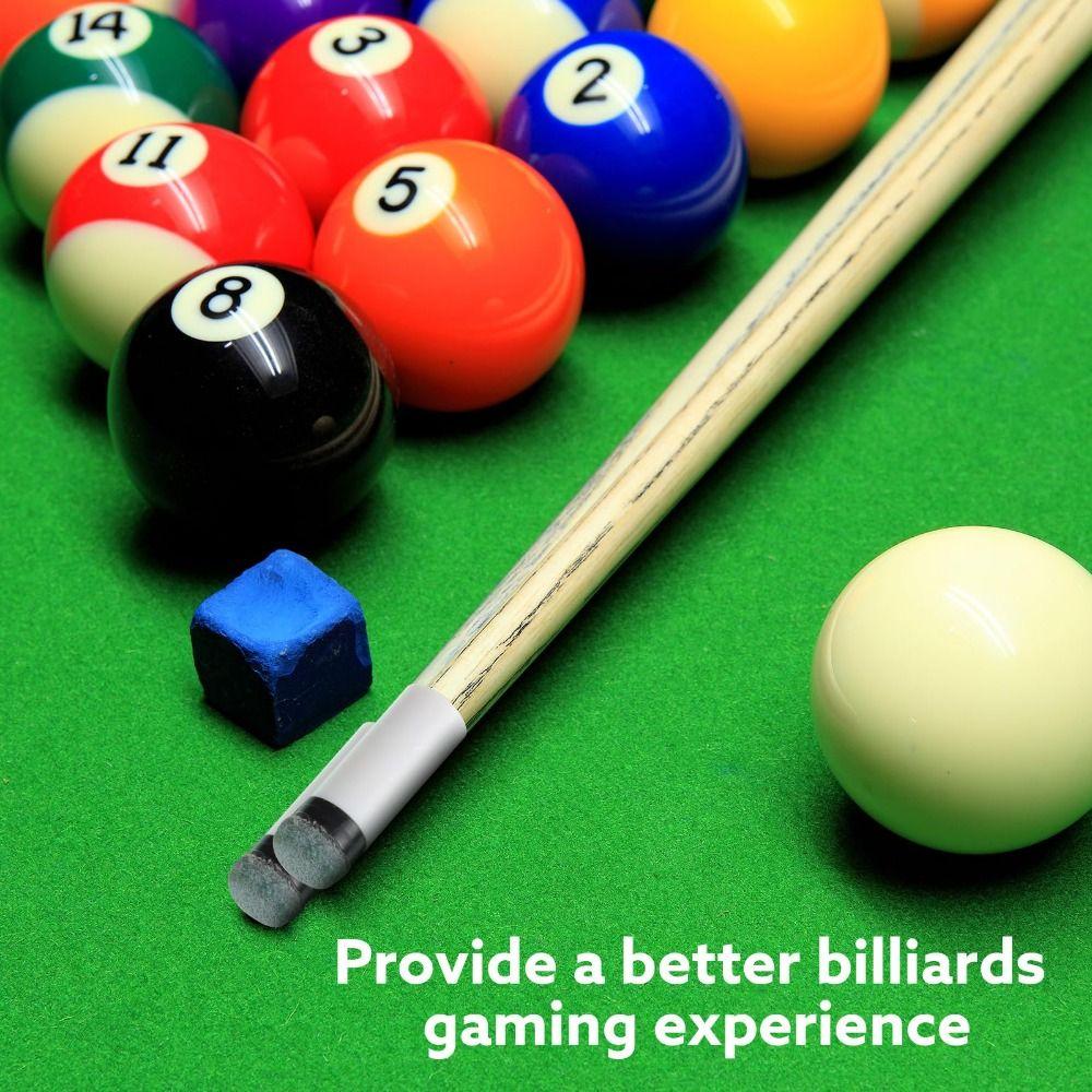 10 Sets 12mm/13mm Cue Stick Ferrules Brass Screw Billiards Head Cover  Billiard Pole