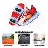 Children Four Wheels Luminous Glowing Sneakers Black Pink Led Light Roller Skate Shoes Kids Led Shoes Boys Girls USB Charging
