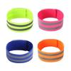 Reflective Armbands for Running Cycling Safety Elastic Wristbands Leg Straps with High Visibility At Night Jogging Walking 1/2pc