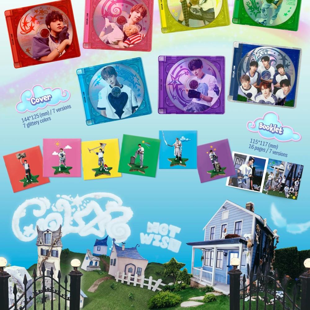 NCT WISH [КОЛІР] 3-й Мініальбом JEWEL CASE