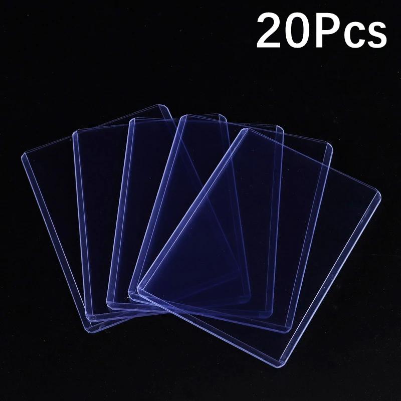 35pt Toploader 3x4" Spielkarten Hüllen Karten Außenhülle Gaming Sammelkarten Mappe Hüllen Für Sportkarten Kinderspielzeug Geschenk