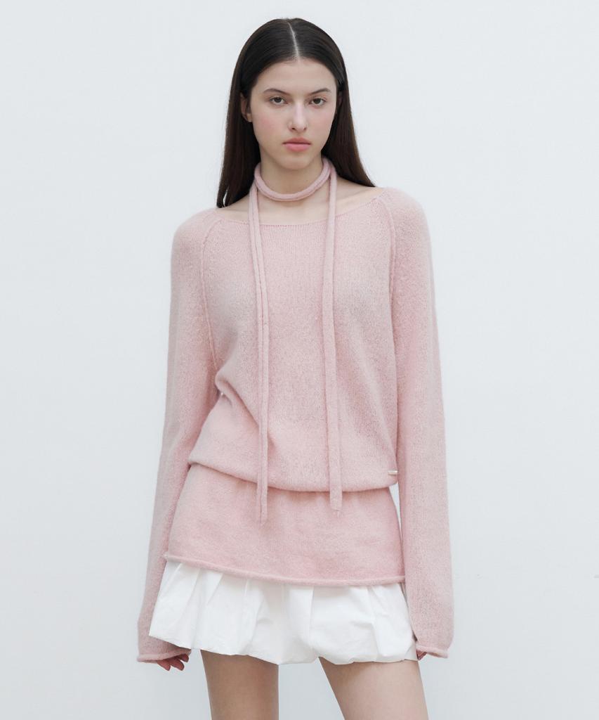 Sseomweeobeoteo Bona Alpaca Knit - Pink