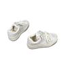 Spring 2025 new round head lace-up ins retro platform white shoes women's niche versatile casual sports shoes