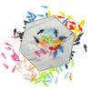 12Pcs Silicone Ear Plugs Anti Noise Snore Earplugs Comfortable For Study Sleep