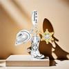 Original 925 Silver Western Cowboy Pendant DIY Beads for Women Bracelet Necklace Jewelry Birthday Party Fashion Gifts