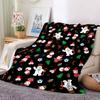 1Pc Christmas Sleigh Ride Blanket Soft And Comfortable Casual Warm Camping Travel Christmas Halloween Gift M91728