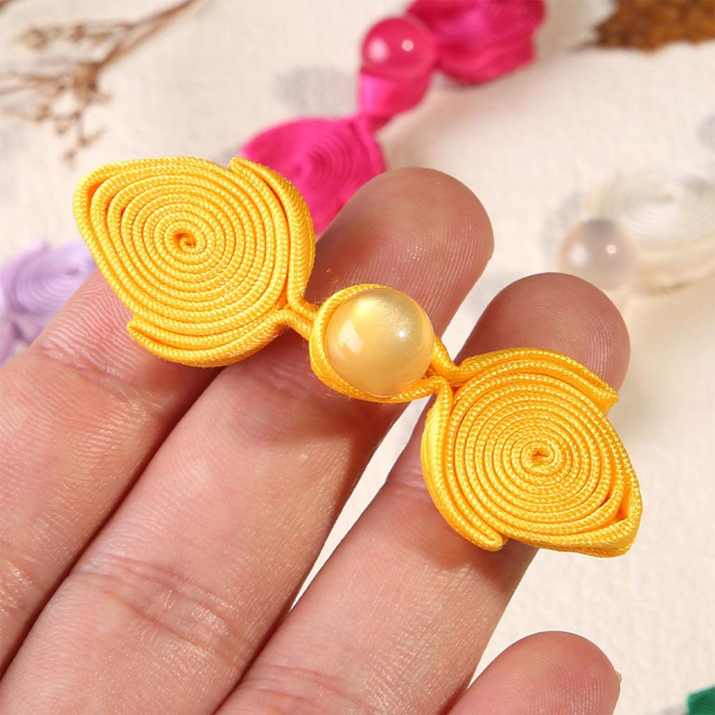 Handmade Cheongsam Sewing Fasteners Chinese Knots Button Chinese Closures Button DIY Tangs Suit Decorative Button