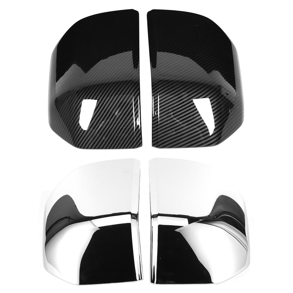 Car Rearview Mirror Cover Rearview Wing Mirror Cover Trim Frame Decor Bezel Fit for Ford F150 2015‑2020 Rearview Mirror Trim