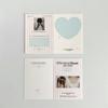 10Pcs Korean Ins  Cute Kpop Photo Card Back Card Foldable Card Holder Fix Decor Paper Board Diy Packing Material