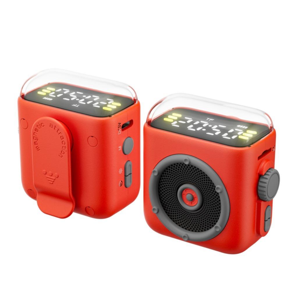 Built in Microphone Wireless Speaker Magnetic Back Clip Portable Speaker Birthday Presents