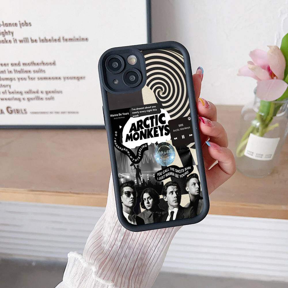 Hot A-Arctic M-Monkeys Band Phone Case For IPhone 17 16 15 14 13 12 11 Pro Max 16E Plus INS Soft Cover