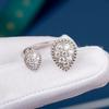 New Hot Top Quality Hot Sale Famous Brand Anniversary Gift Party Jewelry for Women Europe Luxury Zircon Opening Adjustable Rings