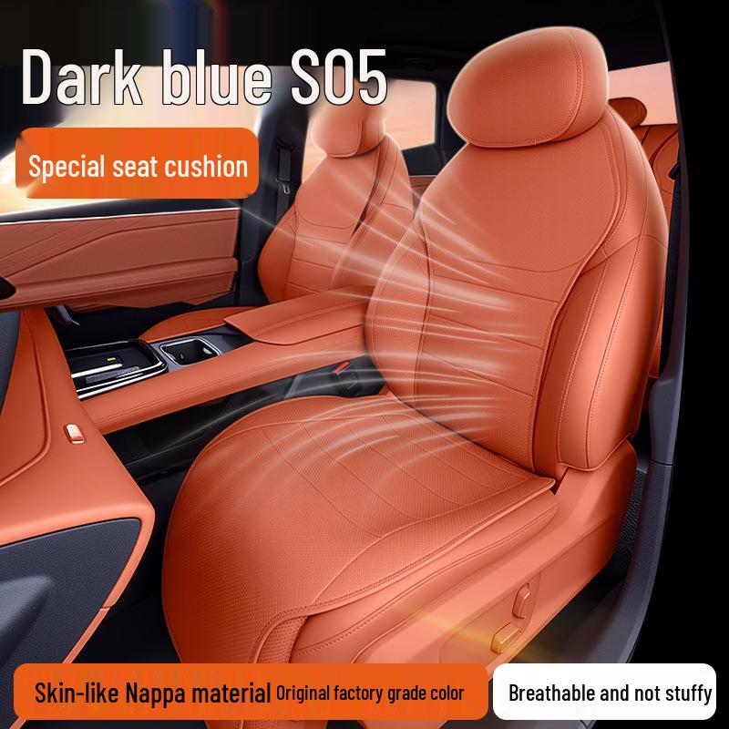 Deep Blue S05 Seat Cushion - Universal All-Season, 2026 Model, Ventilated and Breathable Car Seat Accessory