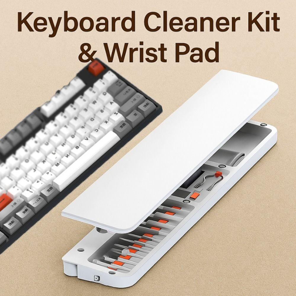 Wrist Pad Computer Cleaning Tools 22 in 1 Soft Foam Keyboard Cleaner Kit Brush Screen Cleaning Earphone Clean Brush Set Typing