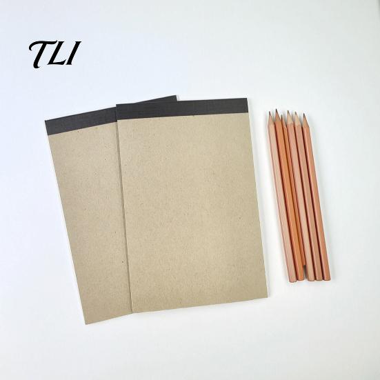 Inspiration Record Journal Portable Note Pad with Horizontal Lines, Tearable Stationery Writing Pad, Handheld Message A6 Pocket Notepad for
