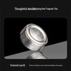 Youfuyoupai Double-Layer Glass Cup with Titanium Lid