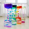 Acrylic Hourglass Timer Creative Movement Sensory Toys Fidget Toy Oil Hourglass  Kids Toy