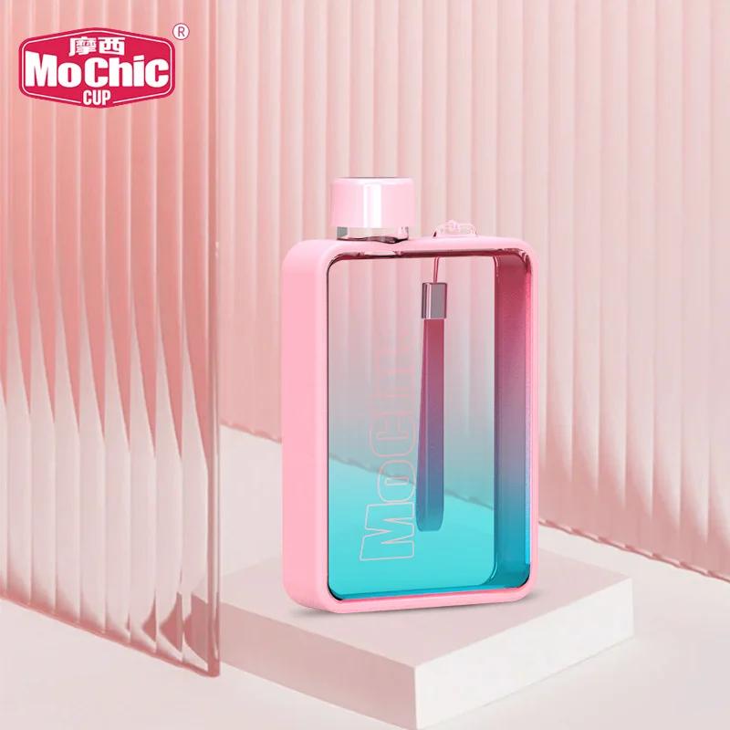 

MoChic Myse A5 плоская бутылка для воды, чашка для грилей A5, плоская бутылка для воды, портативная корейская креативная бумажная бутылка A5 380ML