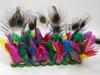 Jianzi Coloré à Plumes pour Étudiants - Grand, Plume d'Oie
