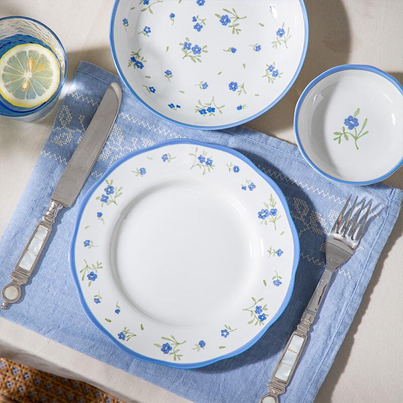 Hao Ai Jia Landai 14-Piece Ceramic Dinnerware Set