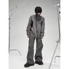 2023 American Retro High Street Suede Baseball Jacket for Men - Spring/Autumn Trendy Bomber Jacket