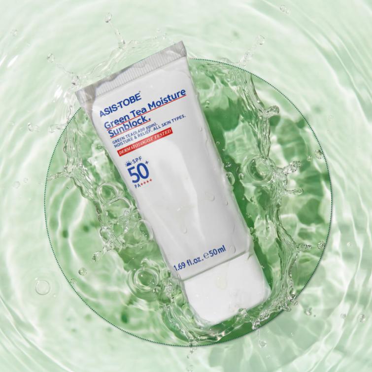 ASIS-TOBE Green Tea Moisture Sunblock 50ml
