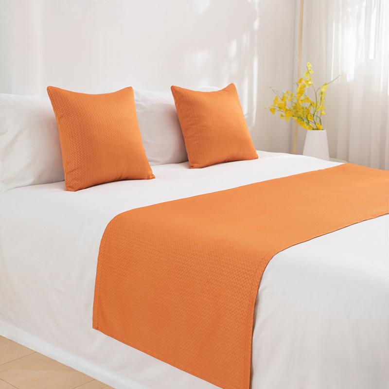 Sales Water Ripple Bed Runner Throw Home El Decoration Bed Flag Wedding Bedroom Bed Tail Towel Pillowcase Laying Blanket