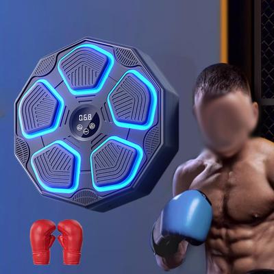 Boxerský trenažér s rukavicemi, boxovací zařízení pro fitness