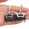 Heavy Duty Toggle Flick Switch with Waterproof Cover 15A 250V Rocker Switch Car Boat On Off SPST Terminal Auto Toggle Switch Pushbutton Switches 3