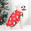 Vêtements gilet pour chien chat animal de compagnie petit moyen chien ours en peluche bonhomme de neige élan fournitures décoration