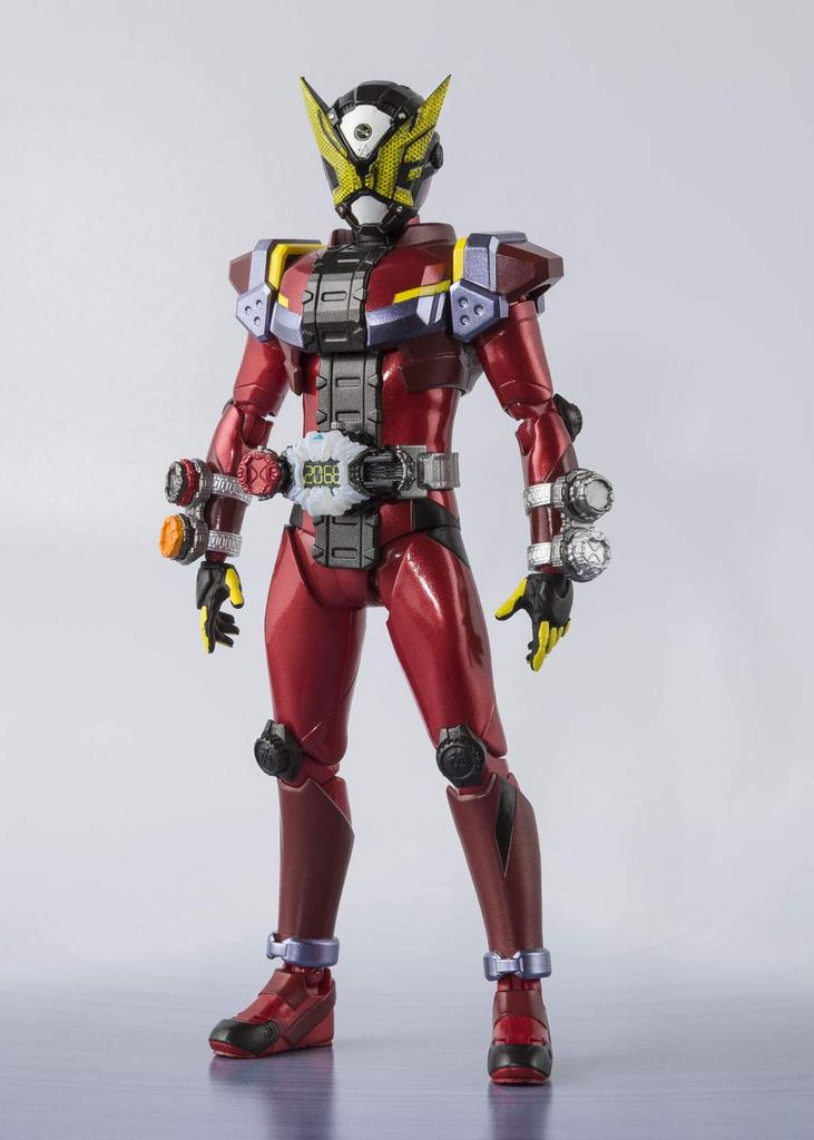 TAMASHII NATIONS Kamen Rider Gates, pohyblivá malovaná figurka SHFiguarts o velikosti cca 145 mm, PVC a ABS