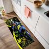 Doctor Valentino Rossi Kitchen Floor Mat Long Strip Mat Antislip Machine Washable Suitable For Bathrooms Laundries Home Decoration Carpets